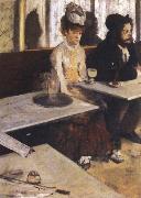 Edgar Degas l absinthe France oil painting artist